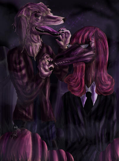 Roger Grimdark & Beckham Shepherd © Robin Grimmgall.